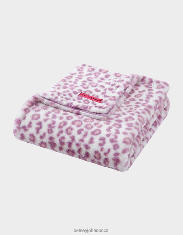 Women Leopard Throw Blanket Multi Betsey Johnson Accessories JHZ8F422
