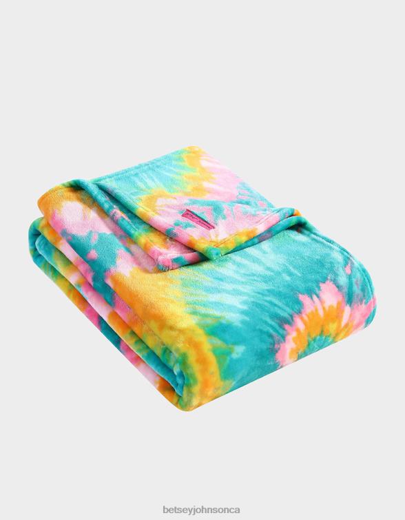 Women Tie Dye Love Throw Blanket Multi Betsey Johnson Accessories JHZ8F403
