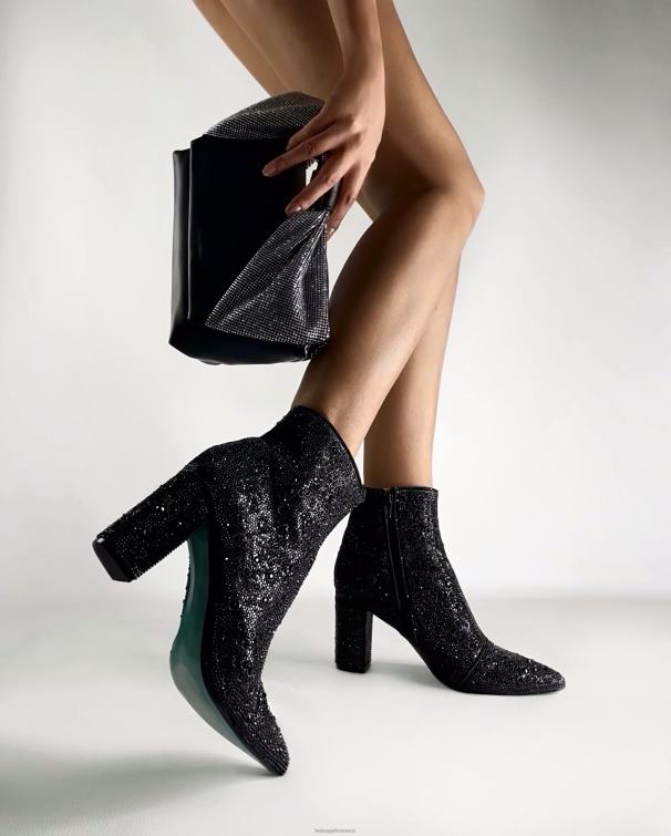 Women All The Bling Bow Handle Bag Black Betsey Johnson Accessories JHZ8F237