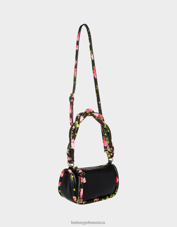 Women Don'T Get It Twisted Shoulder Bag Black Betsey Johnson Accessories JHZ8F260