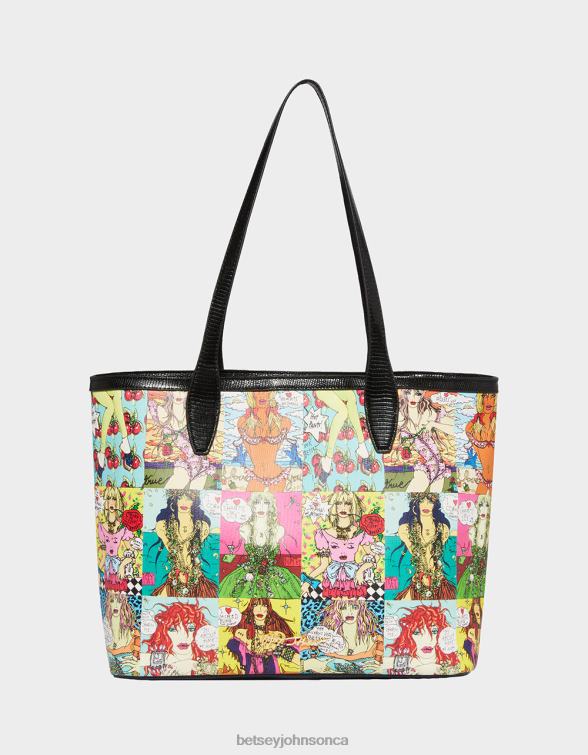 Women Grommet Tote Multi Betsey Johnson Accessories JHZ8F255