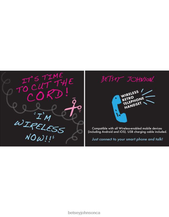 Women Kitsch Gimme A Ring Phone Bag Pink Betsey Johnson Accessories JHZ8F208