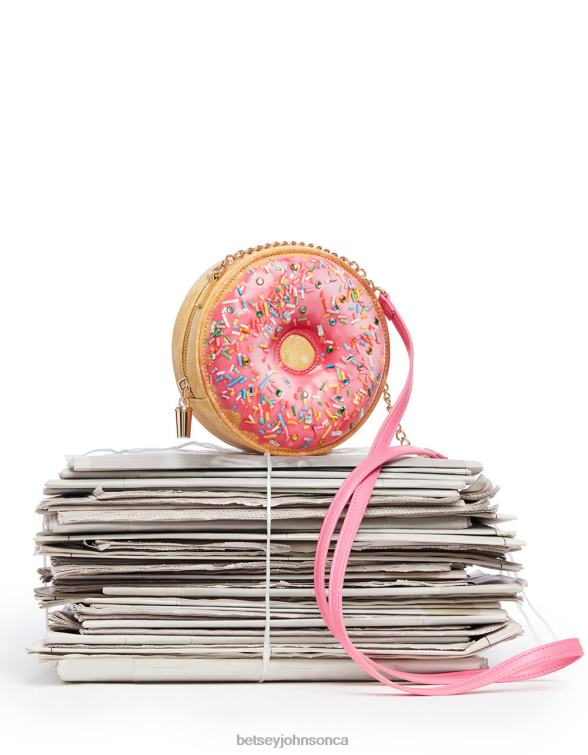 Women Kitsch Glazy For You Crossbody Pink Betsey Johnson Accessories JHZ8F206