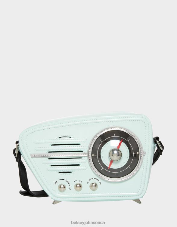 Women Kitsch Radio Active Crossbody Mint Green Betsey Johnson Accessories JHZ8F222