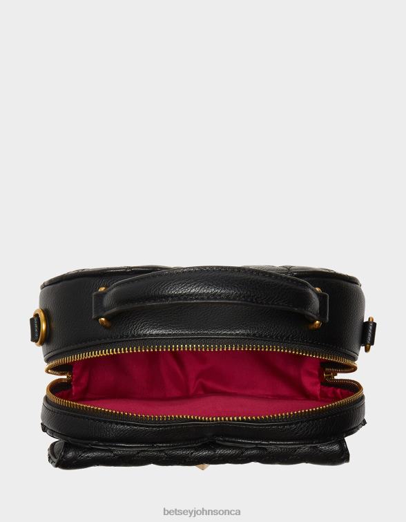 Women Oh My Heart Crossbody Black Betsey Johnson Accessories JHZ8F257