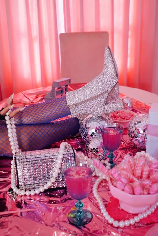 Women Shine On Convertible Flap Bag Black Betsey Johnson Accessories JHZ8F256