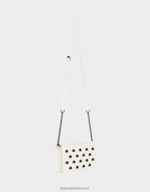 Women Xo Skull Crossbody White Betsey Johnson Accessories JHZ8F245