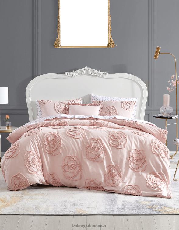 Unisex Pink Rose King Duvet Cover Bonus Set Multi Betsey Johnson Accessories JHZ8F409