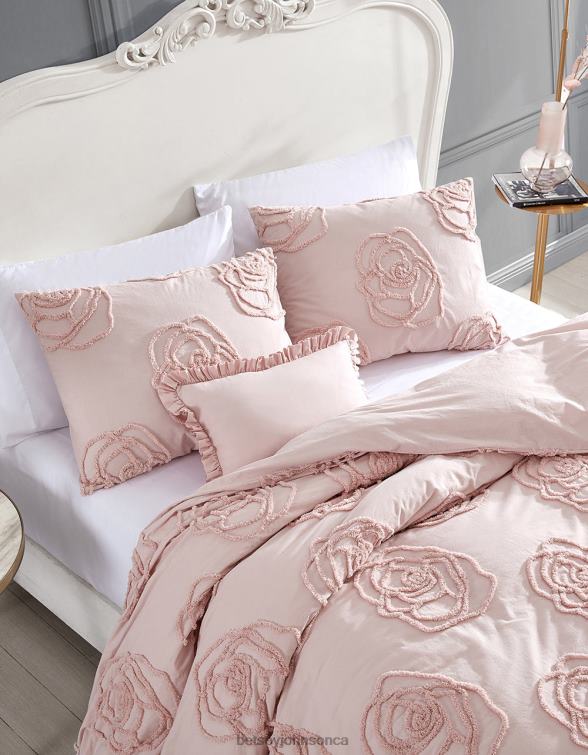 Unisex Pink Rose King Duvet Cover Bonus Set Multi Betsey Johnson Accessories JHZ8F409