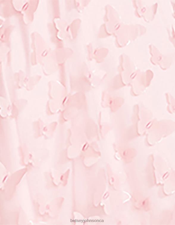 Women Beautiful Butterfly Maxi Dress Pink Betsey Johnson Clothing JHZ8F268