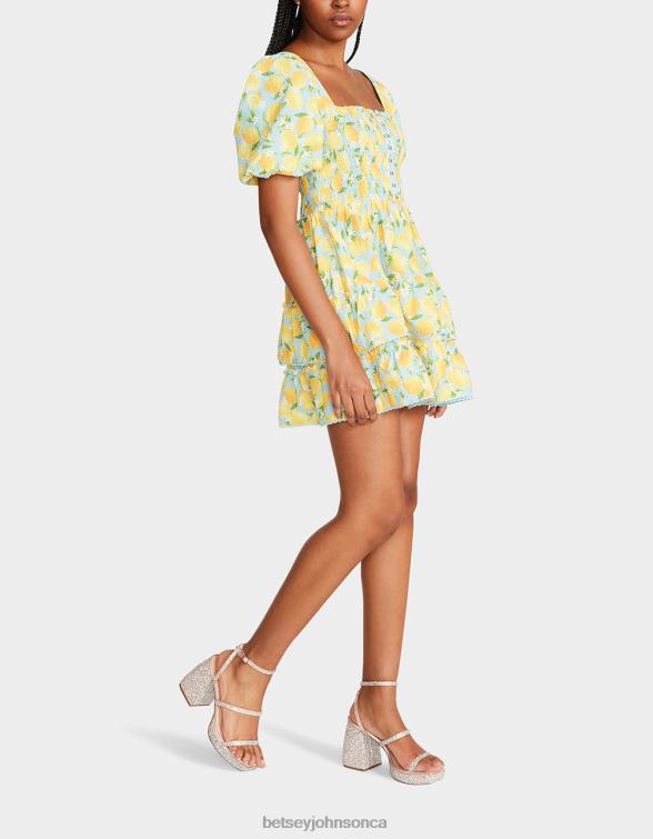 Women Haley Mini Dress Blue Betsey Johnson Clothing JHZ8F283