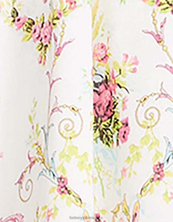 Women Vine And Dine Maxi Dress White Betsey Johnson Clothing JHZ8F280