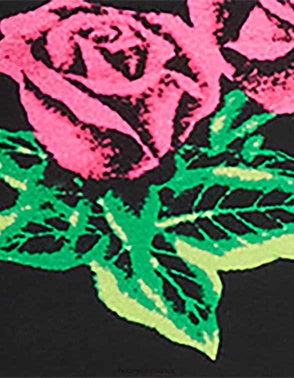 Women 80Th Bash Second Skin Leggings Rose Betsey Johnson Clothing JHZ8F306