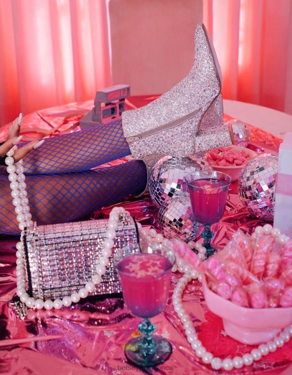 Women Cady Rhinestones Betsey Johnson Shoes JHZ8F12