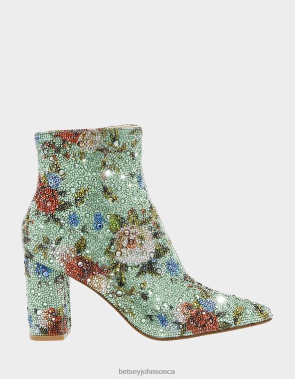 Women Cadyf Green Multi Betsey Johnson Shoes JHZ8F91