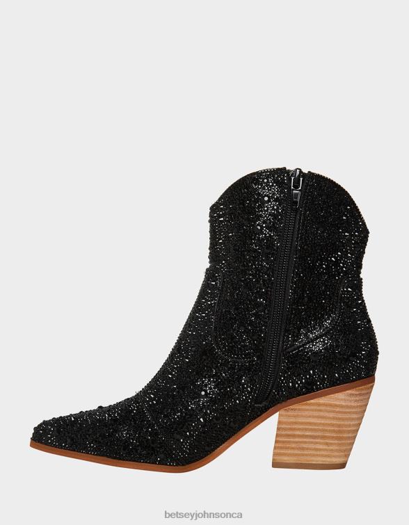 Women Diva Black Betsey Johnson Shoes JHZ8F44