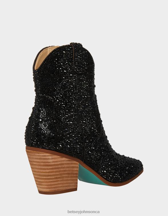 Women Diva Black Betsey Johnson Shoes JHZ8F44