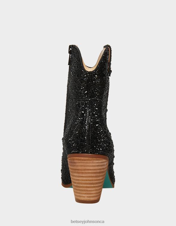 Women Diva Black Betsey Johnson Shoes JHZ8F44