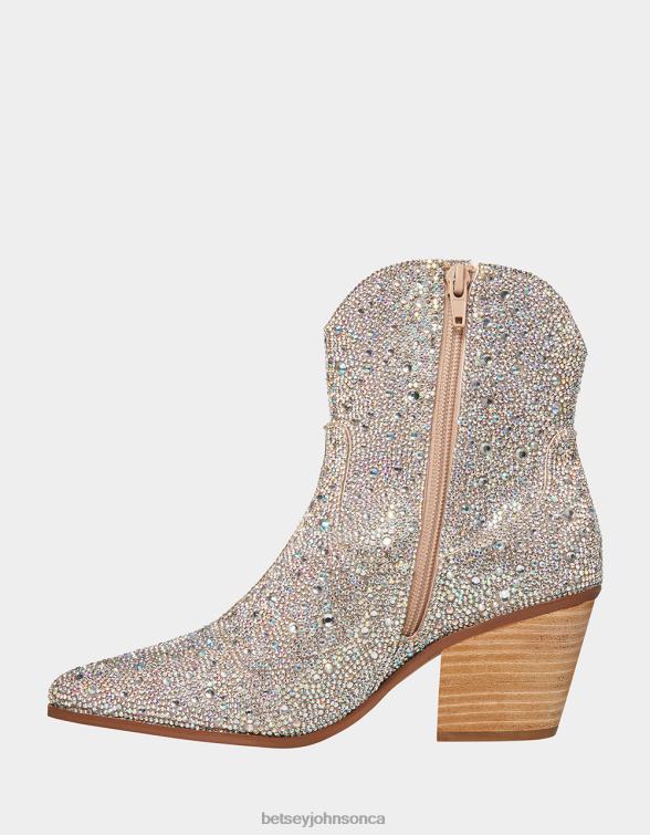 Women Diva Rhinestones Betsey Johnson Shoes JHZ8F6