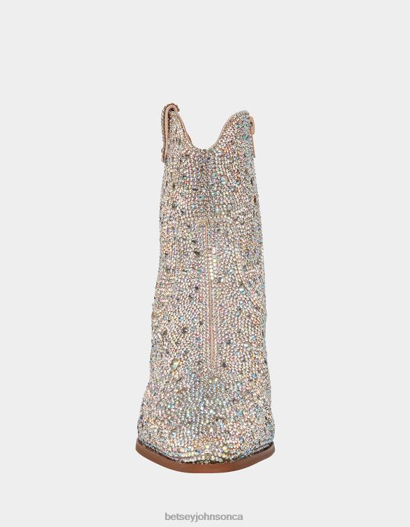 Women Diva Rhinestones Betsey Johnson Shoes JHZ8F6