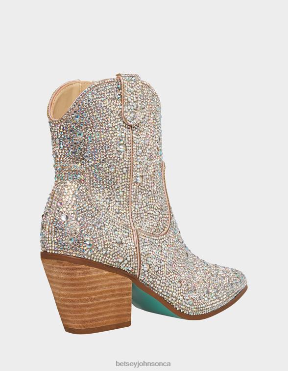 Women Diva Rhinestones Betsey Johnson Shoes JHZ8F6