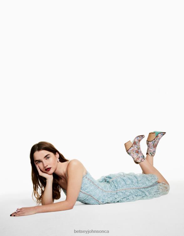 Women Divaf Floral Multi Betsey Johnson Shoes JHZ8F41