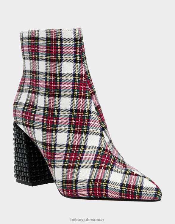 Women Kassie Red White Betsey Johnson Shoes JHZ8F27