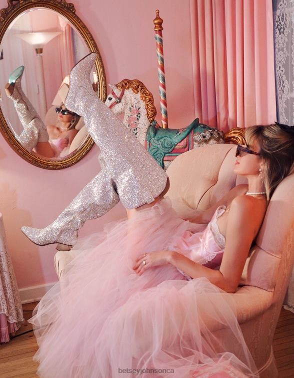 Women Rodeo Rhinestones Betsey Johnson Shoes JHZ8F11