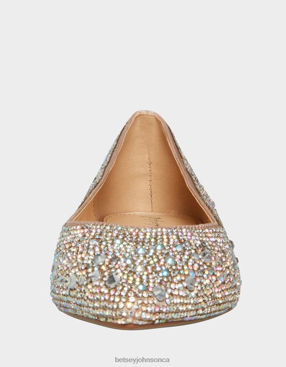 Women Sb-Jude Nude Satin Betsey Johnson Shoes JHZ8F99