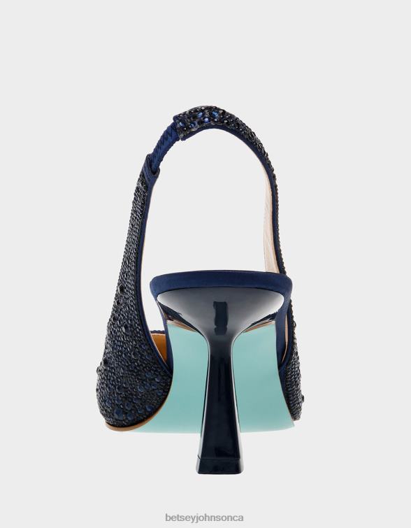 Women Clark Navy Betsey Johnson Shoes JHZ8F148