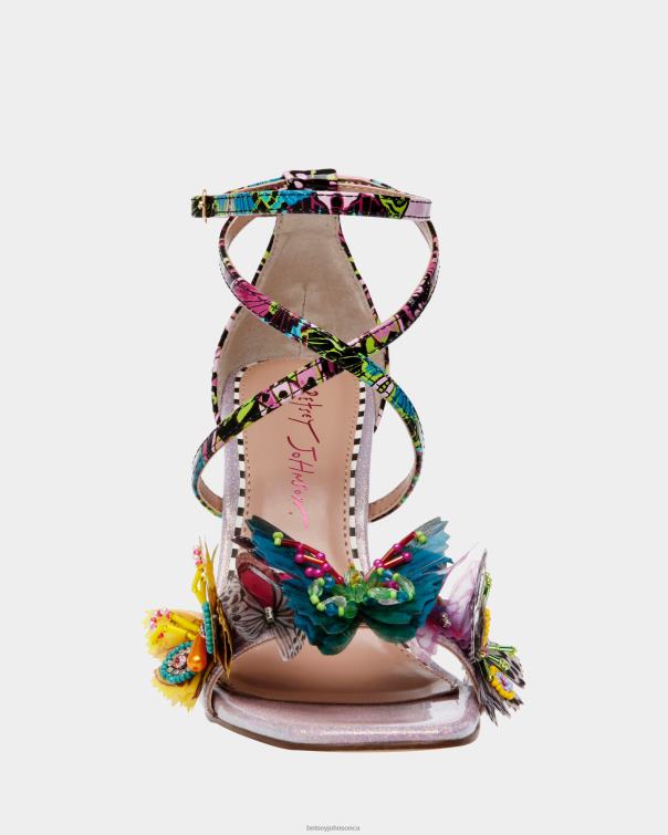 Women Everlee Lilac Betsey Johnson Shoes JHZ8F65