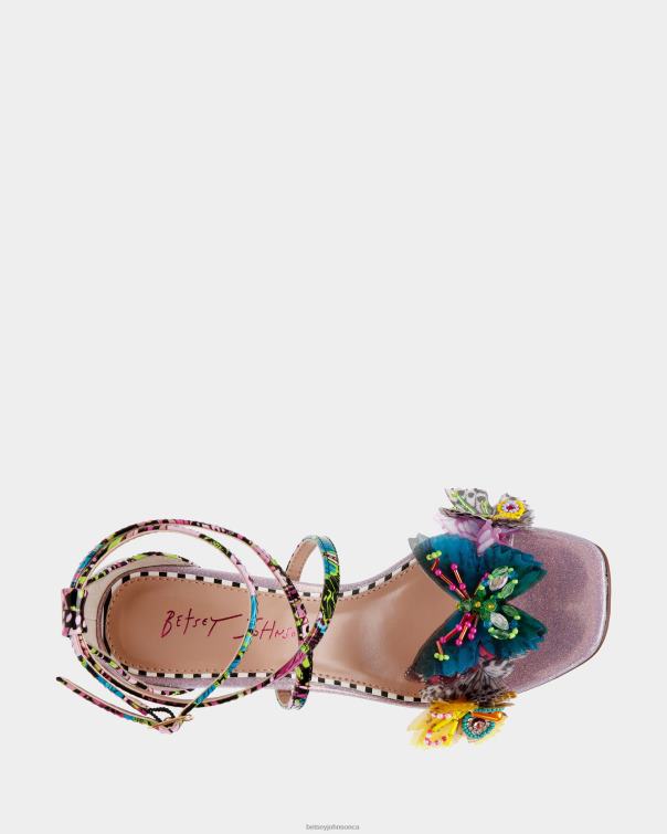 Women Everlee Lilac Betsey Johnson Shoes JHZ8F65