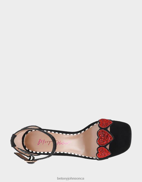 Women Kameron-Bj Black Multi Betsey Johnson Shoes JHZ8F77