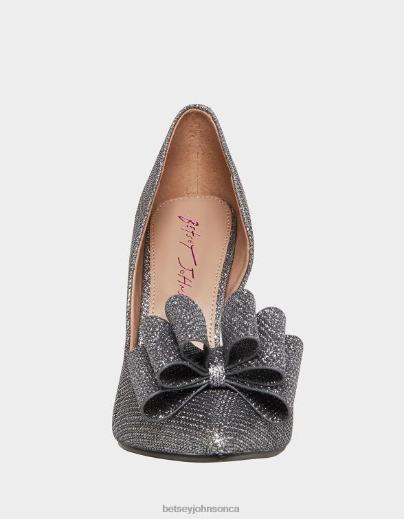 Women Prince Pewter Betsey Johnson Shoes JHZ8F179