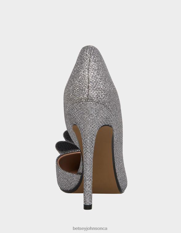 Women Prince Pewter Betsey Johnson Shoes JHZ8F179