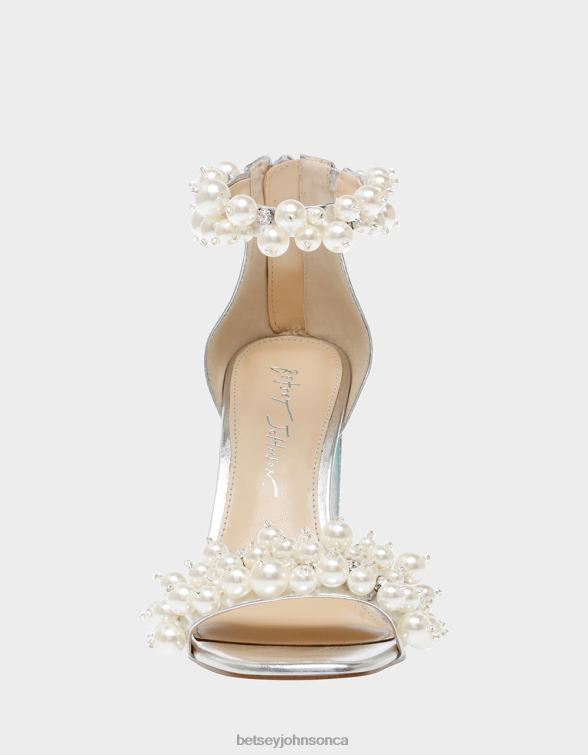 Women Sb-Fay Silver Betsey Johnson Shoes JHZ8F17