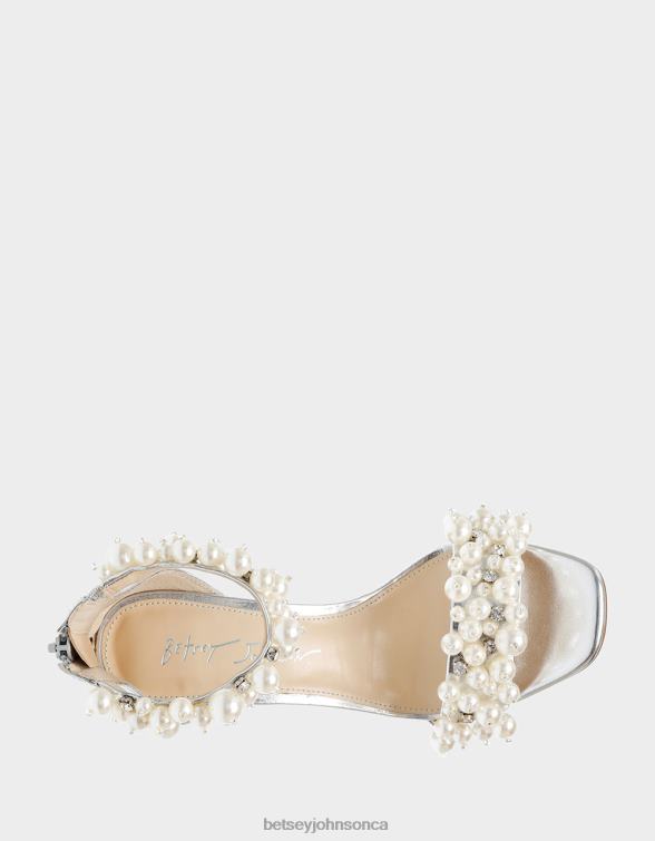 Women Sb-Fay Silver Betsey Johnson Shoes JHZ8F17