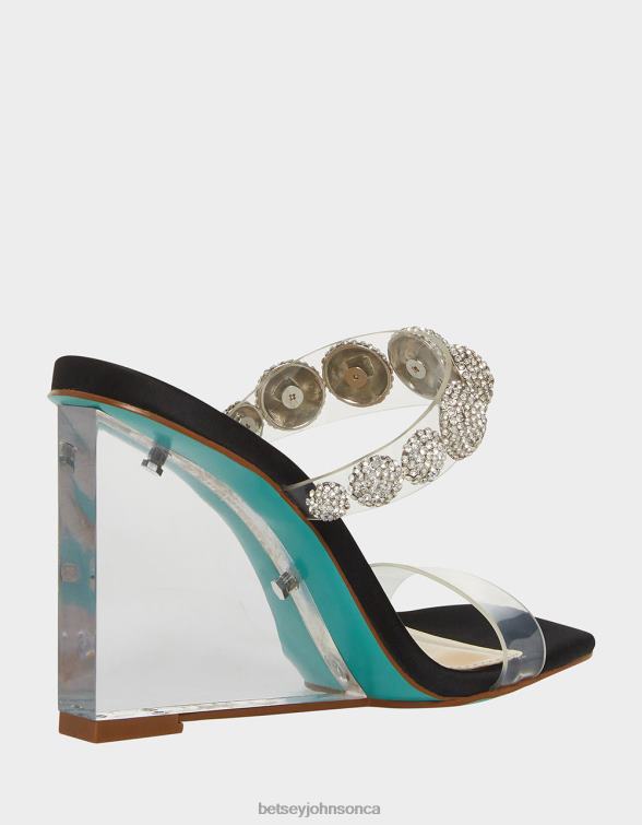 Women Troy Black Betsey Johnson Shoes JHZ8F163