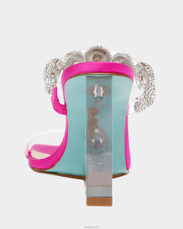 Women Troy Fuchsia Betsey Johnson Shoes JHZ8F155