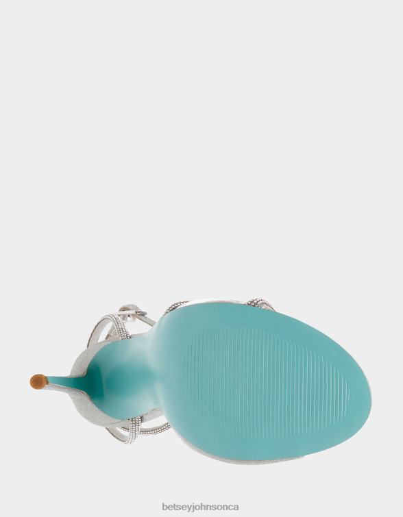 Women Vera Silver Betsey Johnson Shoes JHZ8F30