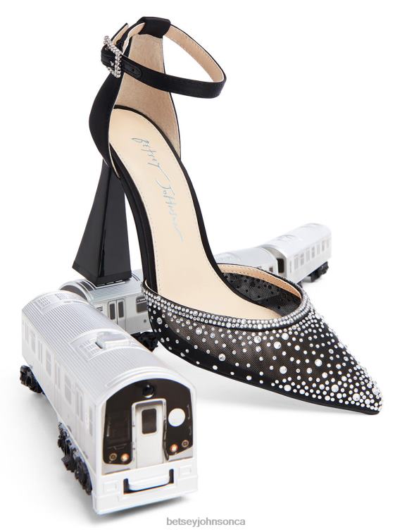 Women Viola Black Betsey Johnson Shoes JHZ8F166