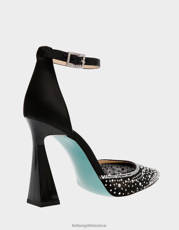 Women Viola Black Betsey Johnson Shoes JHZ8F166