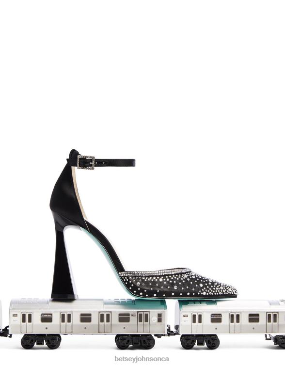 Women Viola Black Betsey Johnson Shoes JHZ8F166