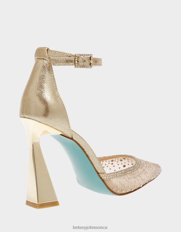 Women Viola Dusty Gold Betsey Johnson Shoes JHZ8F108