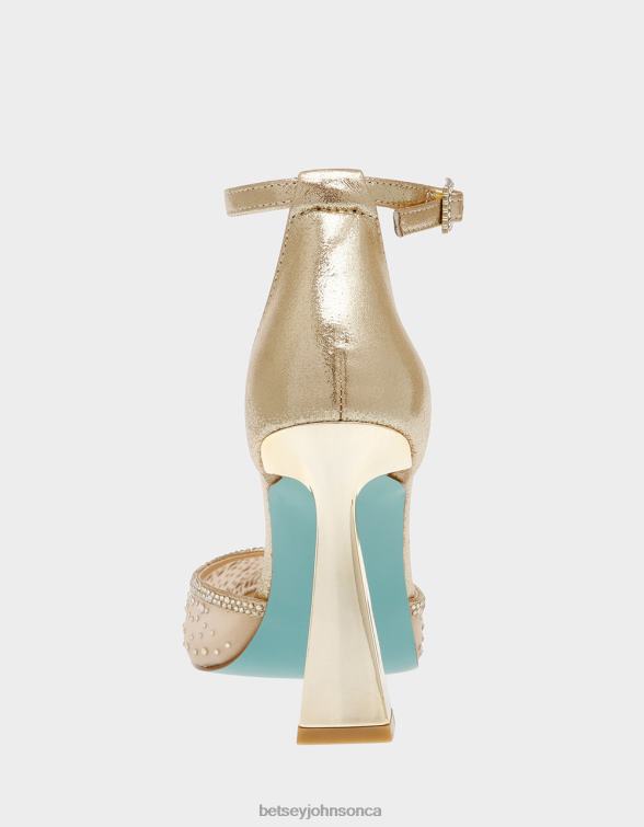 Women Viola Dusty Gold Betsey Johnson Shoes JHZ8F108