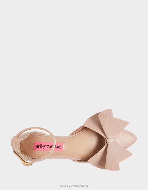 Kids Noble Champagne Betsey Johnson Shoes JHZ8F188