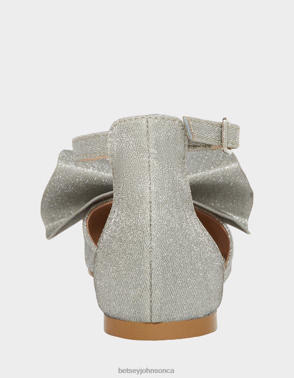 Kids Noble Silver Betsey Johnson Shoes JHZ8F32