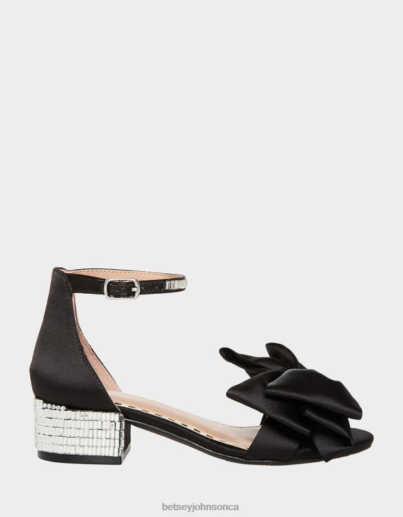 Kids Maddy Black Betsey Johnson Shoes JHZ8F189