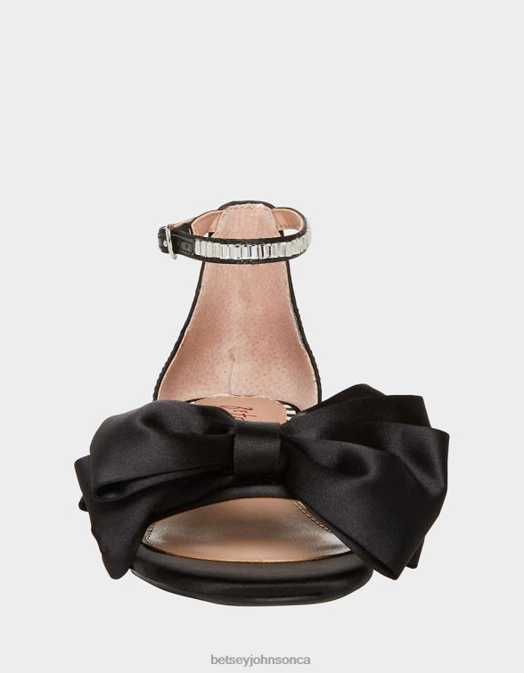 Kids Maddy Black Betsey Johnson Shoes JHZ8F189