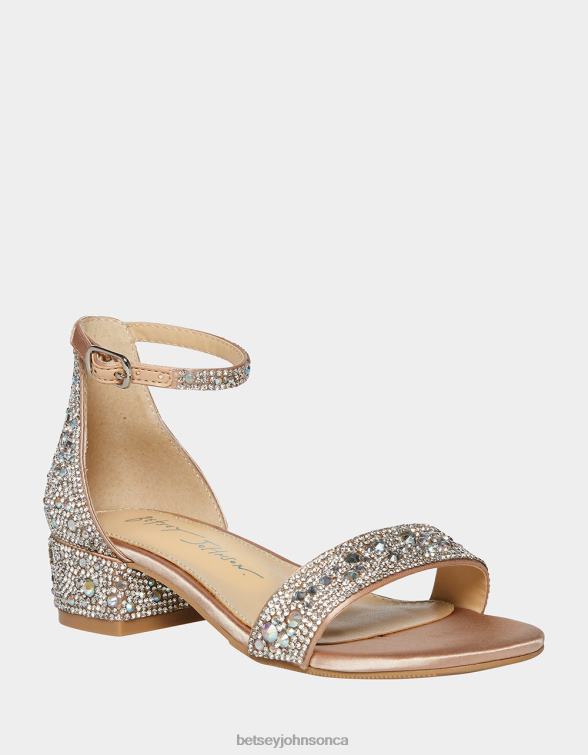 Kids Mari Champagne Betsey Johnson Shoes JHZ8F151